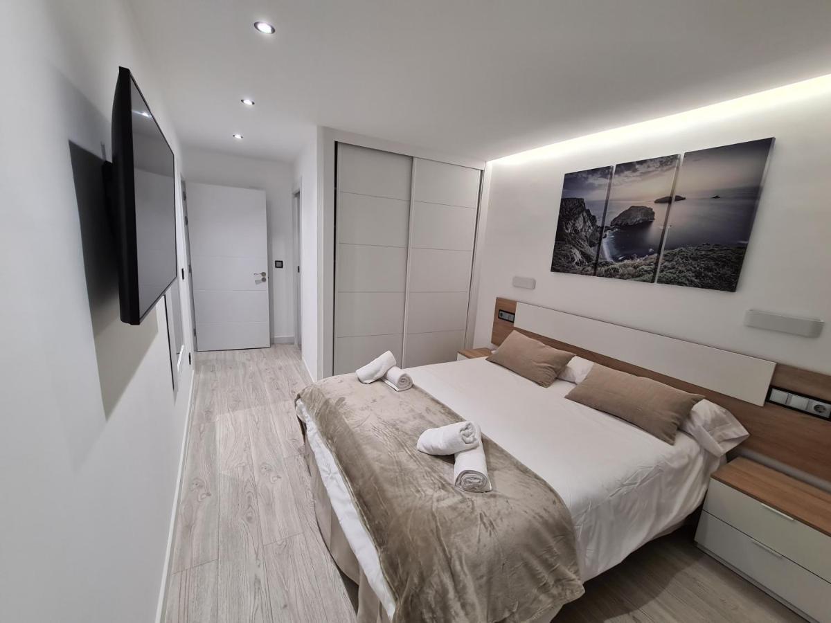 104A Apartamento Para 8 Personas Gijón Esterno foto