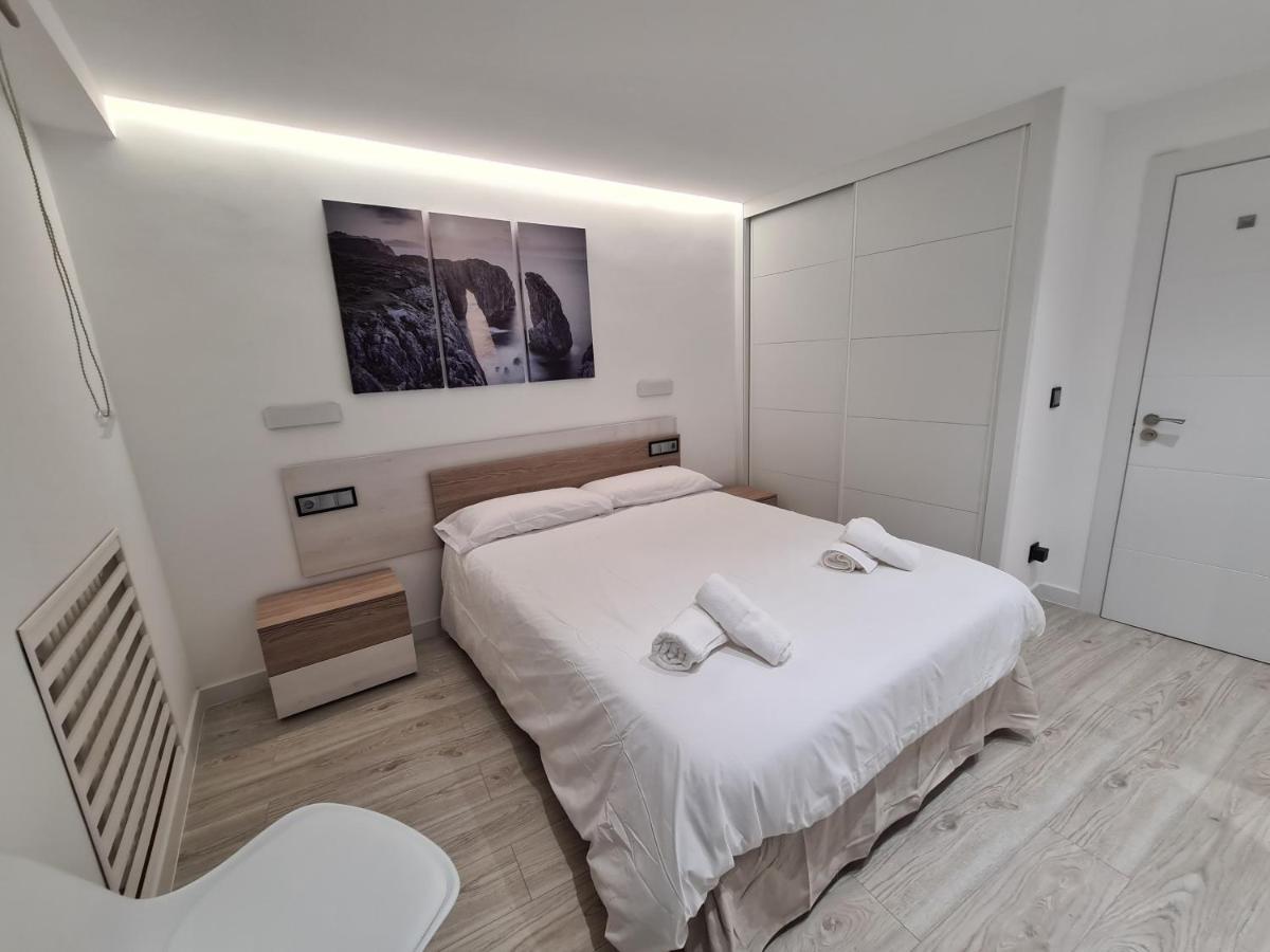 104A Apartamento Para 8 Personas Gijón Esterno foto