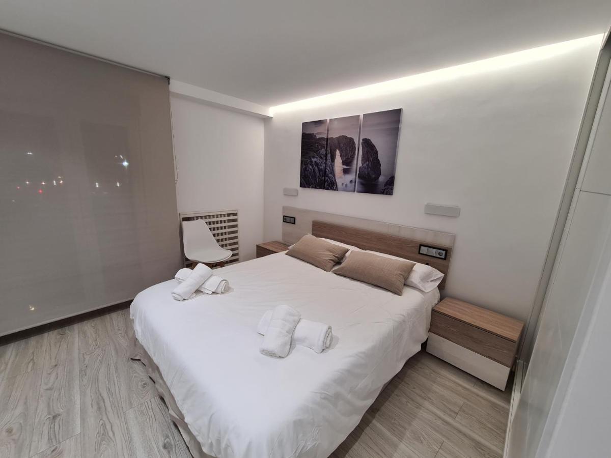 104A Apartamento Para 8 Personas Gijón Esterno foto
