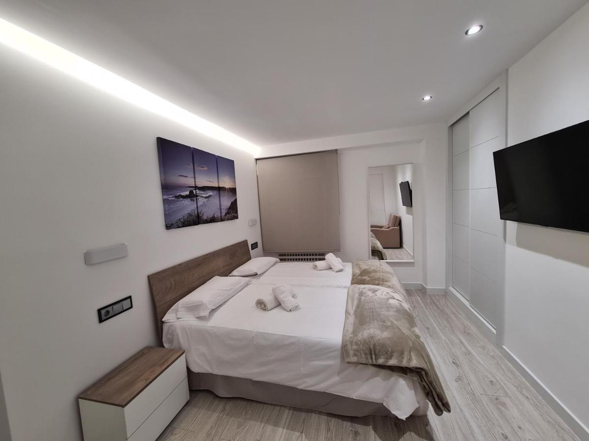 104A Apartamento Para 8 Personas Gijón Esterno foto