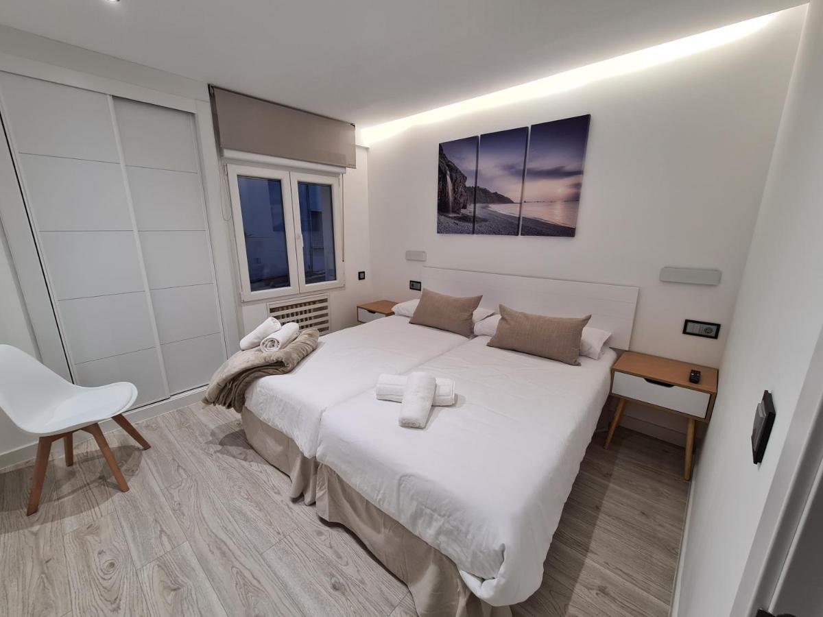 104A Apartamento Para 8 Personas Gijón Esterno foto