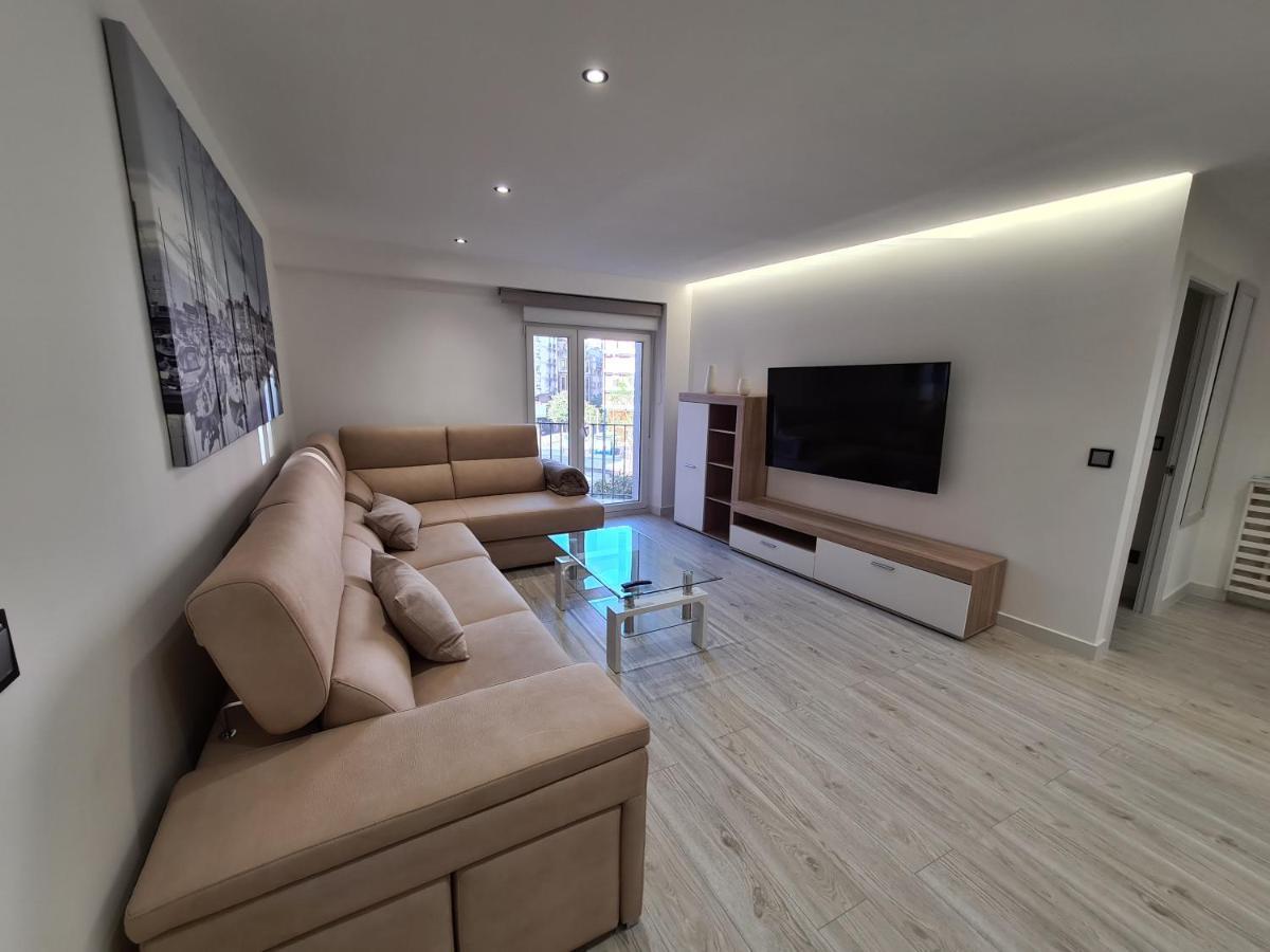 104A Apartamento Para 8 Personas Gijón Esterno foto